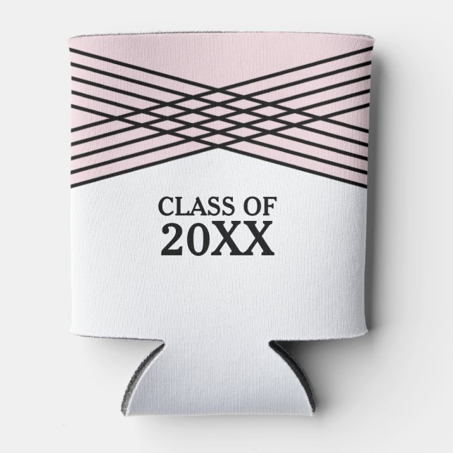 Rafraichisseur De Cannettes Pink Elegant Deco Graduation Can Cooler (Devant)