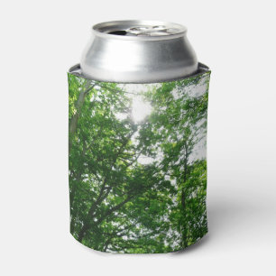 Rafraichisseur De Cannettes Regard sur les arbres d'été