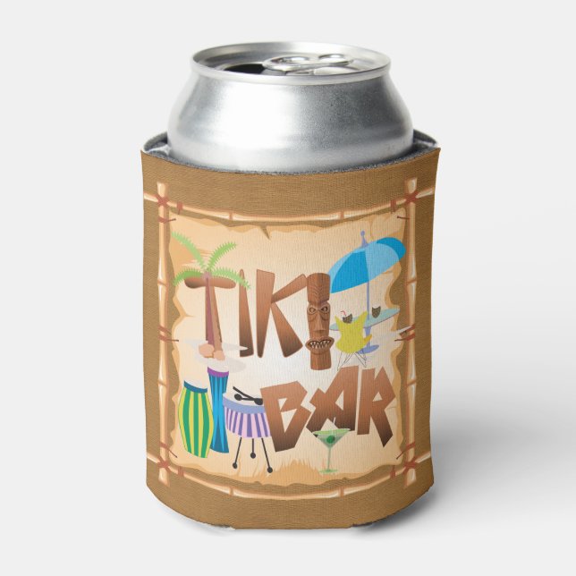 Rafraichisseur De Cannettes Retro Tiki Bar (Can devant)