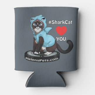 Rafraichisseur De Cannettes #SharkCat t'aime - Peut te refroidir