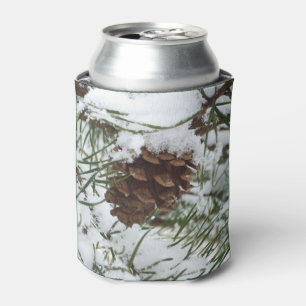 Rafraichisseur De Cannettes Snowy Pine Cone I