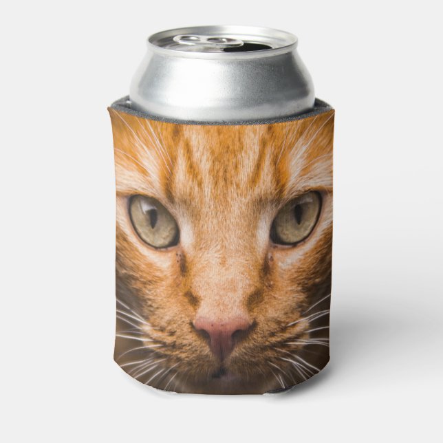 Rafraichisseur De Cannettes Staring Cat monogramme personnalisé peut refroidir (Can Dos)