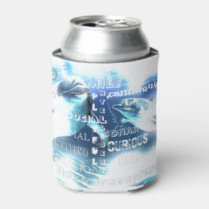Rafraichisseur De Cannettes Typographie incroyable des dauphins