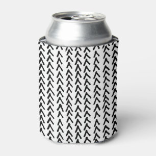 Rafraichisseur De Cannettes Un Motif Tribal Rustique Noir peut refroidir
