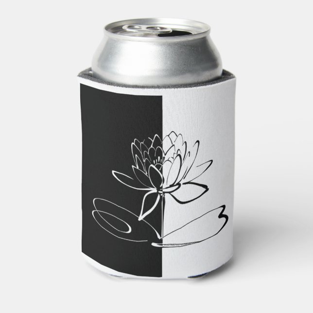 Rafraichisseur De Cannettes Yin Yang Black Lotus Blossom (Can Dos)