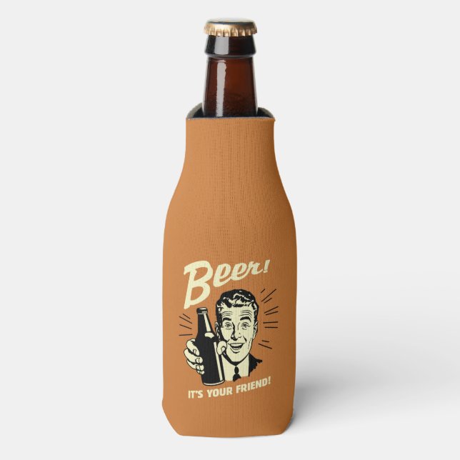 Rafraîchisseur Pour Bouteille Bière : C'est ton ami (Bottle Devant)