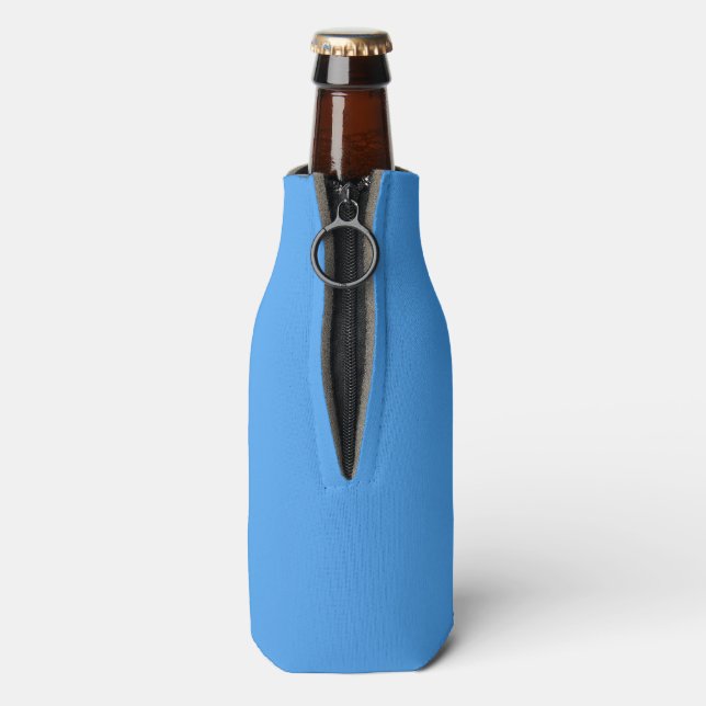 Rafraîchisseur Pour Bouteille Bleu clair couleur éclair (Bouteille Dos)