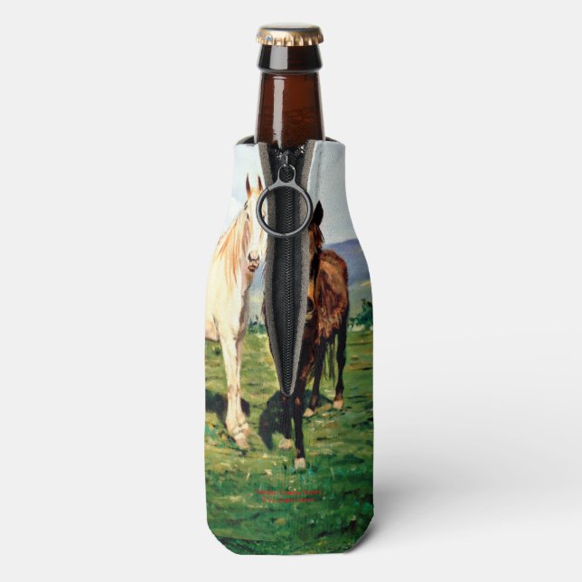 Rafraîchisseur Pour Bouteille Chevaux/Cabalos/Horses (Bouteille Dos)
