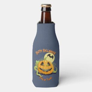 Rafraîchisseur Pour Bouteille Citrouille d'Halloween Jack O' Lantern