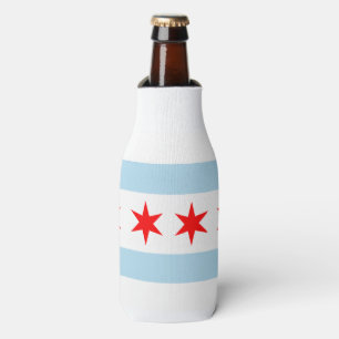 Rafraîchisseur Pour Bouteille Drapeau de ville de Chicago