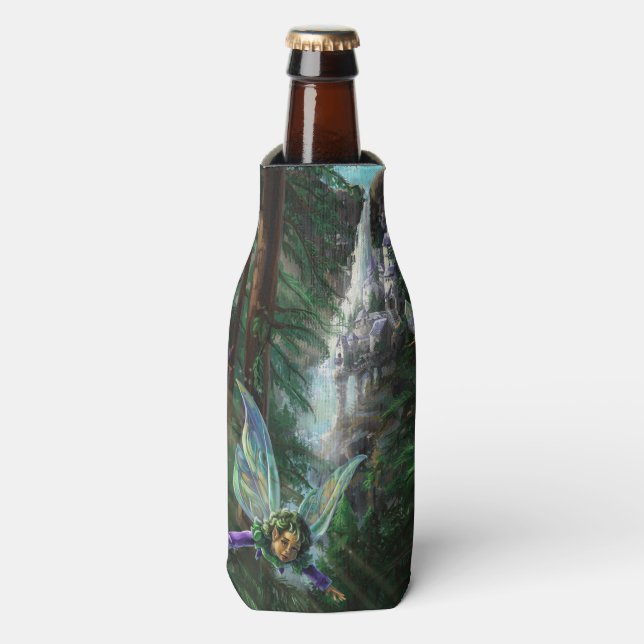 Rafraîchisseur Pour Bouteille Fairy and Castles Imaginaire Art (Bottle Devant)