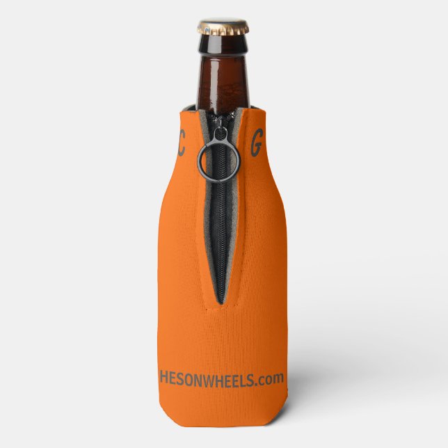 Rafraîchisseur Pour Bouteille HESONWHEELS Bottle Initiales CG) (Bouteille Dos)
