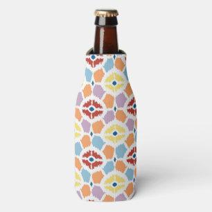 Rafraîchisseur Pour Bouteille Ikat coloré de diamants géométrique