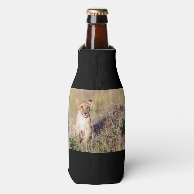 Rafraîchisseur Pour Bouteille Jeune lion (Bottle Devant)