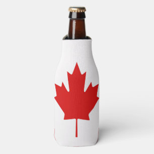 Rafraîchisseur Pour Bouteille Le drapeau de la Feuille d'érable du Canada