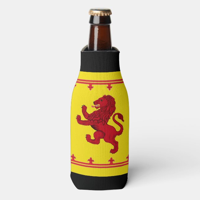 Rafraîchisseur Pour Bouteille Lion rouge écossais Rampant (Bottle Devant)
