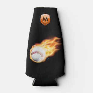 Rafraîchisseur Pour Bouteille Monogramme de baseball