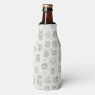 Rafraîchisseur Pour Bouteille Motif avec chouettes