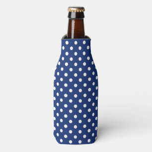 Rafraîchisseur Pour Bouteille Motif avec le pois blanc