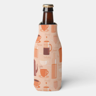 Rafraîchisseur Pour Bouteille Motif avec les boissons et le texte