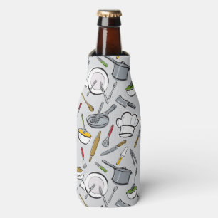 Rafraîchisseur Pour Bouteille Motif d'outils de cuisine