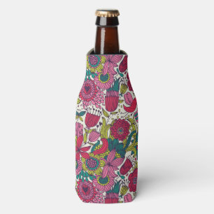 Rafraîchisseur Pour Bouteille Motif floral lumineux