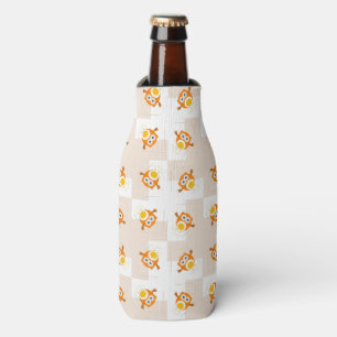 Rafraîchisseur Pour Bouteille Motif orange d'illustration de hibou