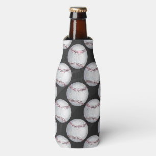 Rafraîchisseur Pour Bouteille Motif peint de base-ball