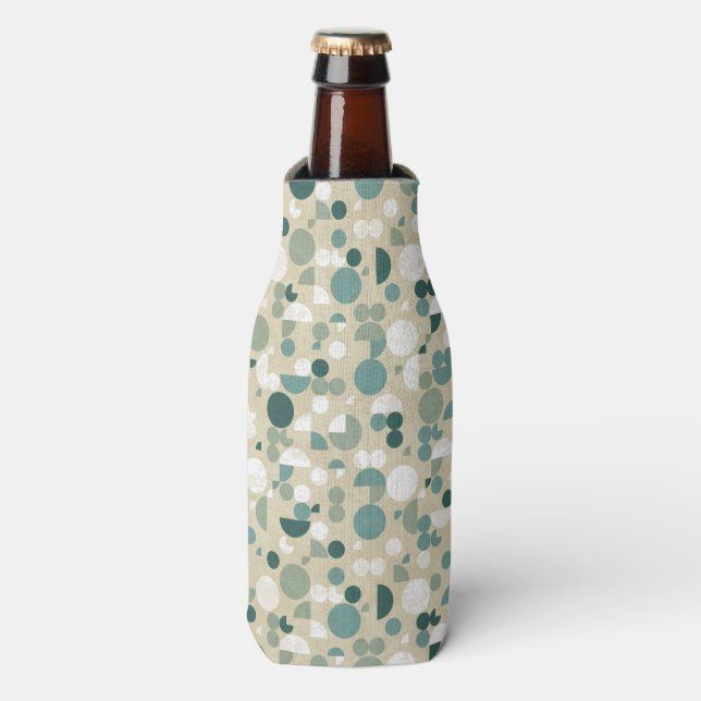 Rafraîchisseur Pour Bouteille motif rétro Abstrait (Bottle Devant)