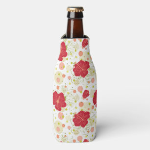 Rafraîchisseur Pour Bouteille Motif tiré par la main de ketmie