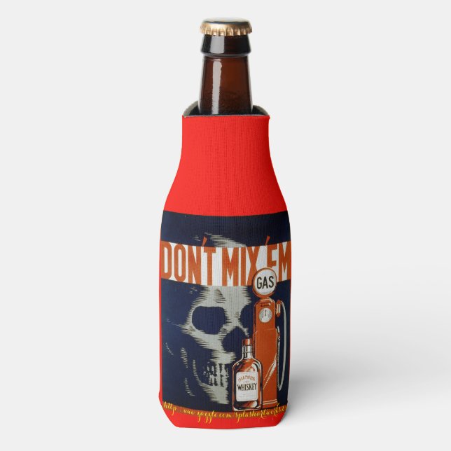 Rafraîchisseur Pour Bouteille "Ne vous mêlez pas !" (Bottle Devant)