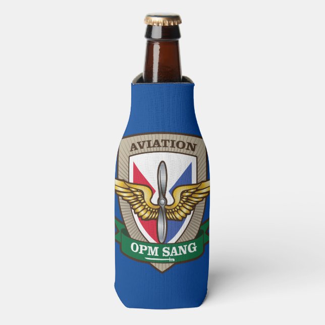 Rafraîchisseur Pour Bouteille OPM SANG Aviation Division Tea (Bottle Devant)