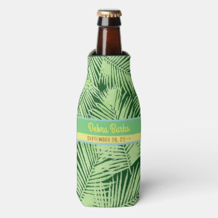 Rafraîchisseur Pour Bouteille palmier tropical feuille