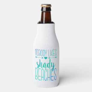 Rafraîchisseur Pour Bouteille Personne n'aime la turquoise louche des plages