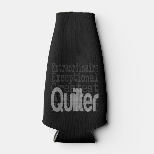 Rafraîchisseur Pour Bouteille Quilter Extraordinaire (Devant)
