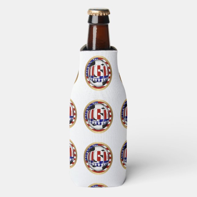 Rafraîchisseur Pour Bouteille Soccer Ball (Bottle Devant)