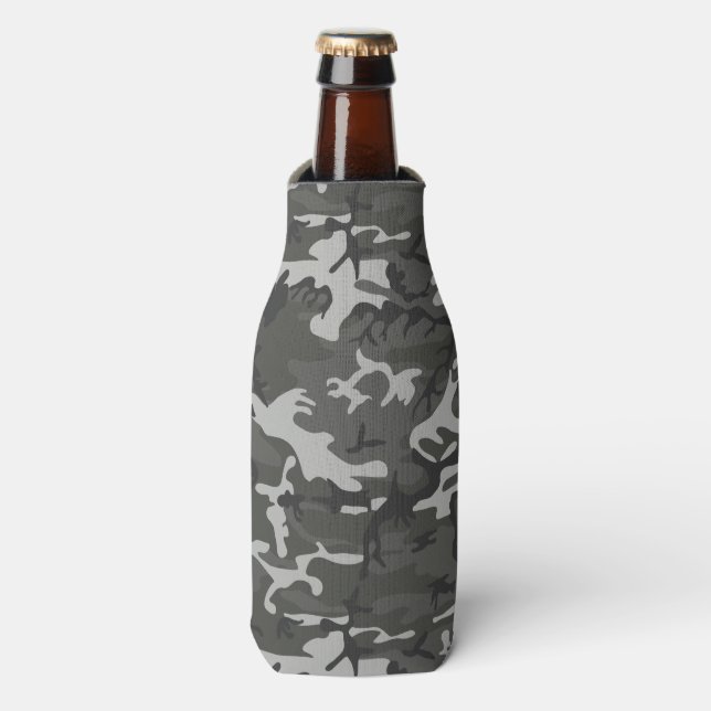 Rafraîchisseur Pour Bouteille Style militaire très Cool Camo urbain (Bottle Devant)