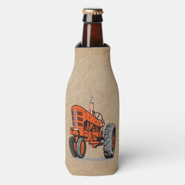 RAFRAÎCHISSEUR POUR BOUTEILLE TRACTEUR ROUGE (Bottle Devant)