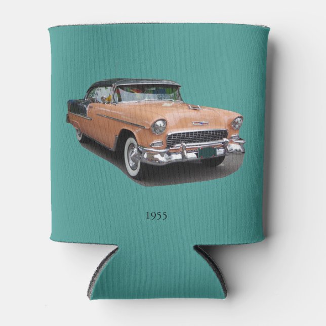 Rafraîchisseur Pour Canette 1955 marron classique voiture peut refroidir (Devant)