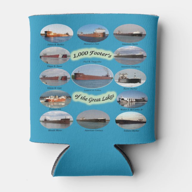 Rafraîchisseur Pour Canette 1 000 pieds sur les Grands Lacs peuvent refroidir (Devant)