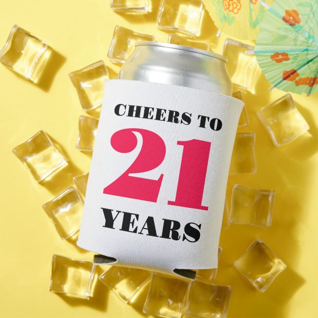 Rafraîchisseur Pour Canette 21e anniversaire (Été in situ)