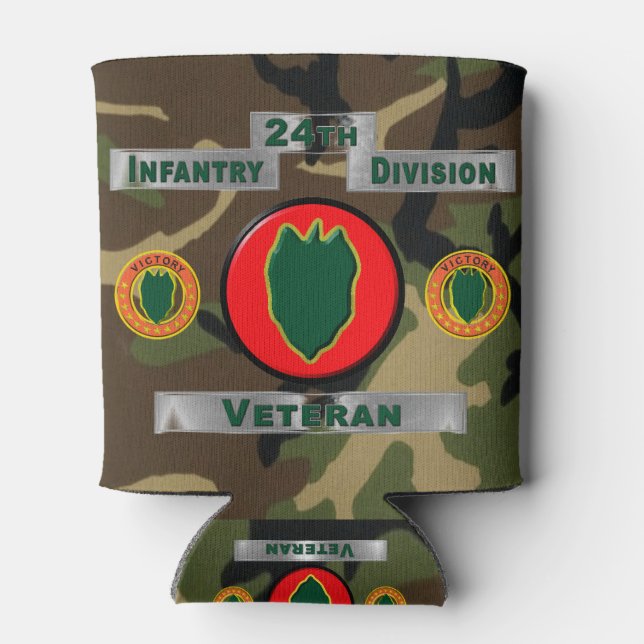 Rafraîchisseur Pour Canette 24e division d'infanterie (Dos)