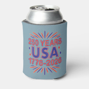 Rafraîchisseur Pour Canette 250 ans USA Semiquinentenaire 1776-2026