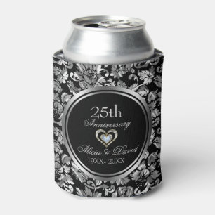 Rafraîchisseur Pour Canette 25th Wedding Anniversary