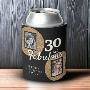 Rafraîchisseur Pour Canette 30 et Fabulous Gold Parties scintillant 2 Photo 30