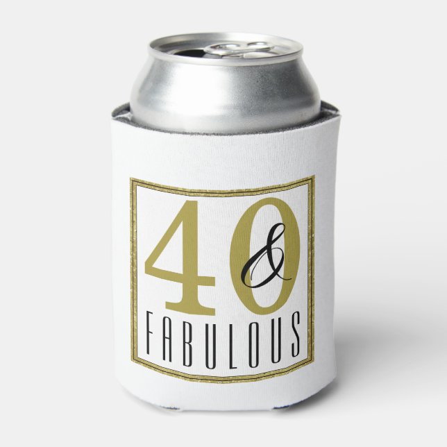 Rafraîchisseur Pour Canette 40 & Fabuleux fête d'anniversaire (Can devant)