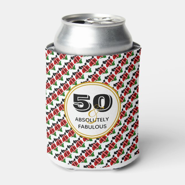 Rafraîchisseur Pour Canette 50 Absolument fabuleux KENYA Massai Monogramme (Can devant)