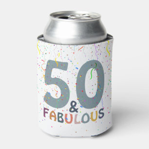 Rafraîchisseur Pour Canette 50 ans et fabuleuse fête d'anniversaire avec confe
