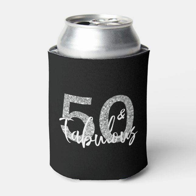 Rafraîchisseur Pour Canette 50 Cinquante et fabuleuse Parties scintillant d'ar (Can devant)