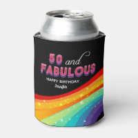 50 et Fabulous Rainbow Sparkle fête d'anniversaire